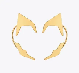 Stud ENFASHION Elf Earrings For Women Fashion Jewelry Boucle Oreille Femme Gold Color Earings Ear Cuff Items E221378 2210142943122