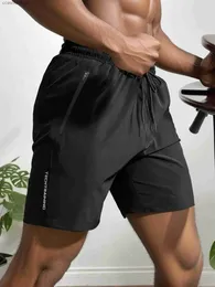 Shorts masculinos shorts shorts esportes ciclismo de fitness para caminhadas ao ar livre executando rápida secagem legal respirar suor de suor e mini el h240430