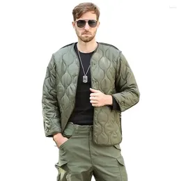 Av Ceketleri Tarlası Taktik M65 Windbreaker Ceket İç Astar Cepleri ile M43 M51 Sıcak Pamuklu Ceket Astarı Açık Mekan Tırmanma