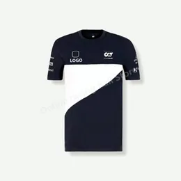 Herrt-shirts 2021 Formel One Officiell webbplats -försäljning av T-shirt F1 Scuderia Toro Rosso racing kostym snabbtorkande andningsbar 3D-skjorta 279C