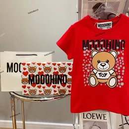 Designer Kids Boys Girls T-shirt Oversize Overge Use Shirt T-shirt Tops Top Classic Silicon Streetwear Children Cotton Abbigliamento High Street Magliette