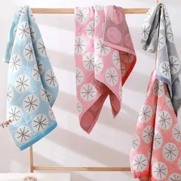 Toalhas Restas de toalhas de algodão liso de estilo japonês Adorado para adultos e crianças absorventes viagens geométricas de chuveiro de praia Bathrowell2404