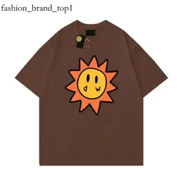 T -Shirt Männer Schublade Designer T -Shirt Smiley Sonne spielen Karten T -Shirt T -Shirt Grafikdruck Draw T -Shirt Sommer Trend kurzer Drawdrew Sleeve Casual Shirts bis 2012