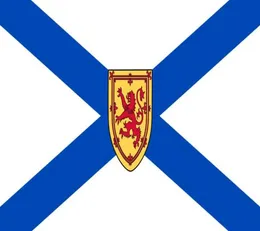 علم كندا من نوفا سكوتيا 3ft × 5ft بانر بوليستر تحلق 150 90 سم العلم المخصص في الهواء الطلق 4393475