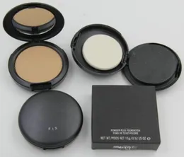 famous M pressed powder makeup foundation cake Easy to Wear Face Powder Blot Pressed Powder Sun Block Foundation 15g NC Colors4011583