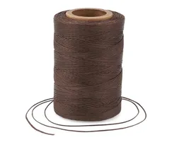 Pandahall 1x03mm 260mroll ملون مختلط مسطح شمع الحبال DIY المجوهرات صنع الملحقات لقلادة السوار 6559063