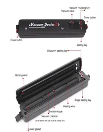 Selador de alimentos a vácuo 220V 110V MATIC Commercial Homany Food Vacuum Sealer Machine Incluir10 JLLIOK205S6300753