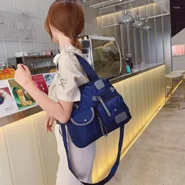 Shoulder Bags 2024 Style Handbags European And American Fashion Ladies' Mommy Nylon One-shoulder Portable Travel Leisure Big Bag Women