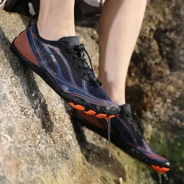 Scarpe da spiaggia da uomo e scarpe da spiaggia per esterni da uomo e da donna Scarpe da immergersi con scarpe da traino fluviale scarpe da asciugatura rapida a piedi nutri