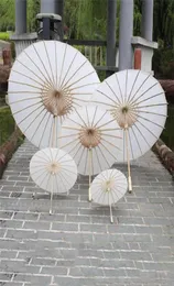 Parasoli da sposa Parasols White Ombrello Mini Craft Umbrella cinese 4 diametro 20 30 40 60 cm per intero2476211