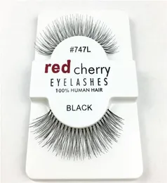 Red Cherry Falsche Wimpern 747S 747m 747L Natural Long Eye Lashes Extension Make -up Professionelles Faux Eyelash Fluchten Wimpern W3187216