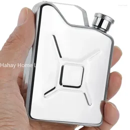 Kalça Şenlikler 5 oz Flask Taşınabilir Viski Potu Yaratıcı Paslanmaz Çelik Flagon Viski Likör Kişiselleştirilmiş Erkekler Hediye Şişesi