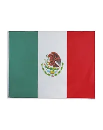 Mexikanische Flagge 3x5ft 150 x 90 cm Polyester Druck in der Flagge Outdoor Sports Sport