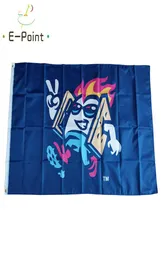 Milb Rocky Mountain Vibes Flag 35ft 90cm150cmポリエステルバナーデコレーションフライングホームガーデンフェスティブギフト7954985