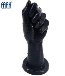 Max dia 82mm sexy products fisting dildo anal plug suction big hand Anal stuff large penis fist masturbate toys for women men7227278