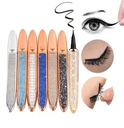 Etichetta privata Magic Lash Liner Colla Penna Liquid Eyeliner Eyeliner Autootecivo impermeabile Nessun strumento di trucco magnetico per le donne ciglia 1634565