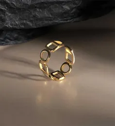 Origininingen 925 Srebrny światło luksusowe pierścienie vintage Boho minimalizm Bague Femme Anillos Pierścienie dla kobiet H10116059955