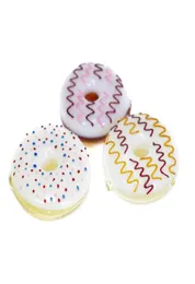 Donut Pipes Bon Bon Candycane Lollipop Handrör blandade färger Tobocco Pipe Swirl Spring Colored Hand Pipes5875464