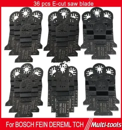 36pc 3245mm Ecut Oscillating multitool saw blades for TCHFeinDremel multiMaster power tool 3990111