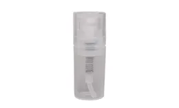 200pcslot 2 3 ml garrafa de spray de plástico transparente pequeno Pacote cosmético Bottles de perfume de perfume Contêiner de líquido atomizante1567746