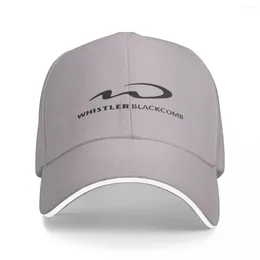 Basker Whistler Blackcomb Resort Canada Baseball Caps Fashion Men Kvinnor Hattar Justerbar Casual Cap Sports Hat Polychromatic