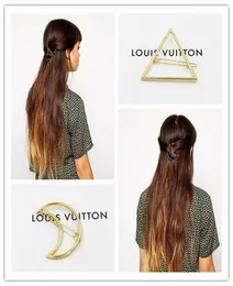 5pcs 2016 New Brand Hairpins Star Moon Triangle Hair Pin مجوهرات رفيعة الشعر مقطع شعر للنساء ملحقات الشعر المصنع Only6871653