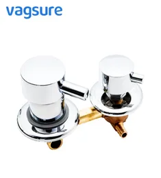 Multiple Way Shower Diverter Bronze Duschkranar Mixer Cold Mixing Valve Tap för duschkabin G12 Size7614817