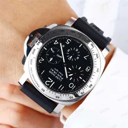 Panerei Submersible Watches Watch Mechanical Chronograph Panereis Luminors شهيرة الخيارات المتعددة المتاحة 44 مم قطر Pai Watch Mens Pam00250