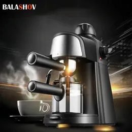 Electric Italian Coffee Machine 5 Bar Professional Expresso Maker Automatic Semi Cappuccino 220V EU Pl 240423