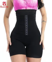 GUUDIA KVINNER MIDSTRAINER SHAPEWEAR MAGK Kontroll Body Shaper Shorts Hiwaist Butt Lifter Lår Slimmer Slimming Buckle Panties 23919064