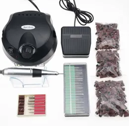 30000 rpm Pro Electric Nail Art Drill Machineネイルビット機器マニキュアペディキュアファイル電動マニキュアドリルアクセサリー4574365