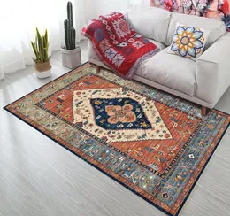 Bohemia tappeti in stile persiano tappeto non slip per la camera da letto dello studio della camera da letto tappeti area rettangolare boho marocco tapis etnico tapis 201122004