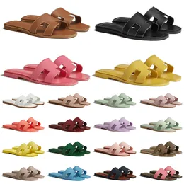 Summer tofflor av toppkvalitet sommaren lyxdesigner Sunny Beach Sandals Slides Vintage Shoe Mens Womens Sandale Fashion Flat Shoes Couples Present Mules Sliders