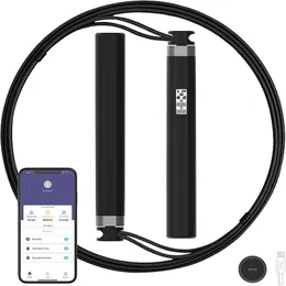 إبداع الحبل الذكي القفز تطبيق Bluetooth اتصال Jumprope Training Tool Tool Electronic Count Jumping Rope Device 240425