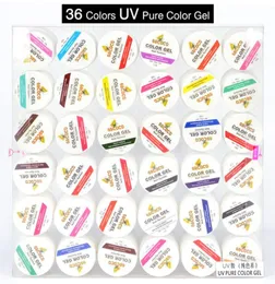 20204 GDCOCO 36 colori gel 5 ml kit gel per chiodo da disegno puro dipinto di pittura a colori LED UV UV 20227677203