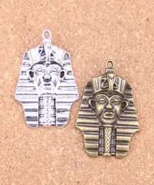 20pcs antichi bronzo argento placcato re egiziano tut tutankhamen fasci ciondolo a ciondolo fai da -da -te reperti di bracciali bracciali 3628mm5981564
