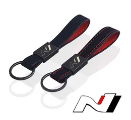 Tornari per auto tastiera in pelle scamosciata con fibbia di metallo per hyundai n line i30 fastback tucson veloster sonata elantra i20 accessori4347737