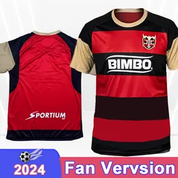 2024 Peluche Caligari Mens Soccer Jerseys DUSTINN FURBY LOPEZ L.JACKSON DANI LOPEZ CORONA Home Black Red Football Shirts Short Sleeve Uniforms