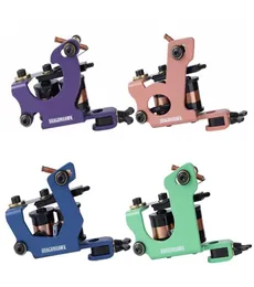 4 datorer Dragonhawk Tattoo Machines Set Fine Liner Foder Lugning Coloring Guns Professional Coils Machine WQ4473000623