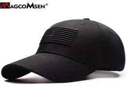 Magcomsen Tactical Baseball Cap Men Men Summer Flag Sun Protective Snapback Cap Casual Golf Baseball Cappello Army Hat Men6627116