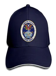 Stany Zjednoczone Kosmiczne Force Baseball Wapel Regulowany szczytowe czapki kanapki unisexe mężczyźni baseball sporty na świeżym powietrzu Hiphop Caps Hat1841106