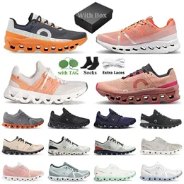 High quality Casual Running Shoes Men Women Clouds Pink And White X 3 Runner Comfortable Breathable Anti-skid Shock Absorption Original Trainer Sports sneakers 36-45