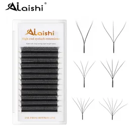 False Eyelashes W Shaped Bloom 2D 3D 4D 5D 6D 7D 8D Automatic Flowering Premade Fans Extensions Natural Soft YY Individual Lashes