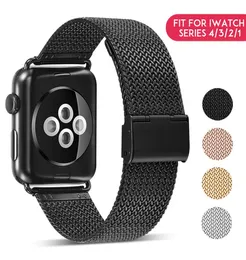 Laforuta Milanese Loop Band для Apple Watch 44mm42mm Bracelet Brazlet 40mm38mm Series Nearnabless Series 4 3 2 15365179