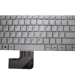 Laptop-tangentbord för Teclast F6 Pro Pride-K3058 MB2903009 German GR Silver (olika funktionsnycklar) Ny