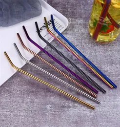 Glitter Straw Metal Double Straw Tumbler 20 Oz Food Grade Stainless Steel 304 Drink Straw Whole5037923