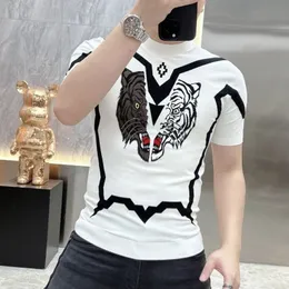 T-koszulka krótkie rękawy designerskie koszule kobiety dresowe preski wysokiej jakości koszula ubrania letnie luksusowe bawełniane drukarki topy plażowe koszulki azjatyckie rozmiar m-4xl