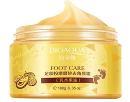 Bioaqua 24K Gold Shea Buttermassage Cream Peeling Maska Baby Foot Skin Gotobre Care Cream Exfoliating Foot Mask8125999