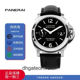 Peneraa High End Designer Watches For Series Automatic Mechanical Mens Watch 40mm Waterproof Luminous Date Display PAM00048 Original 1: 1 Med Real Logo and Box