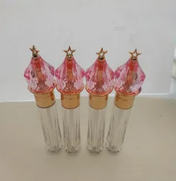 Whole Plastic Cosmetic Packaging Container Pink Magic Wand Lip Gloss Tube Refillable Bottle Empty Lipgloss Tubes Bottles Conta2599591